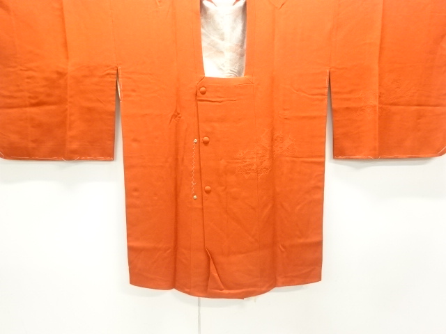 JAPANESE MICHIYUKI COAT / CUTWORK / FLOWER CLASSICAL PATTERN